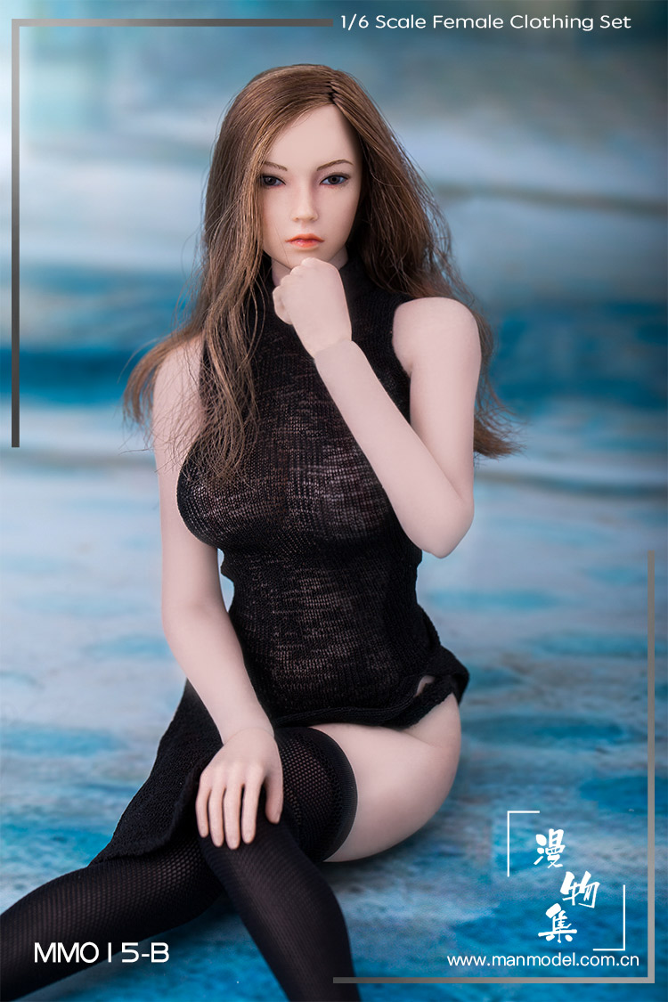 Manmodel MM015 High split half cheongsam dress suit