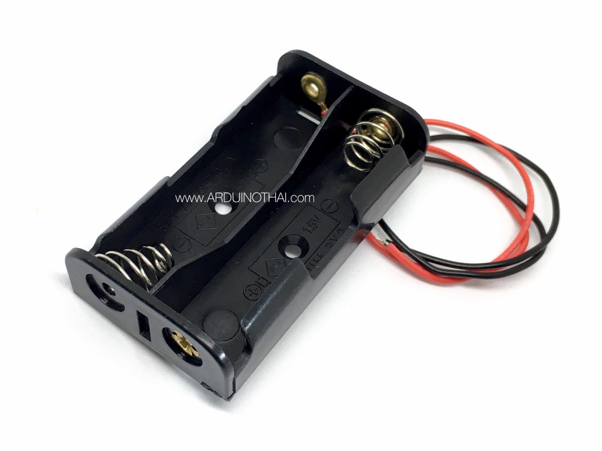 รางถ่าน AA 2ก้อน Battery Holder AA