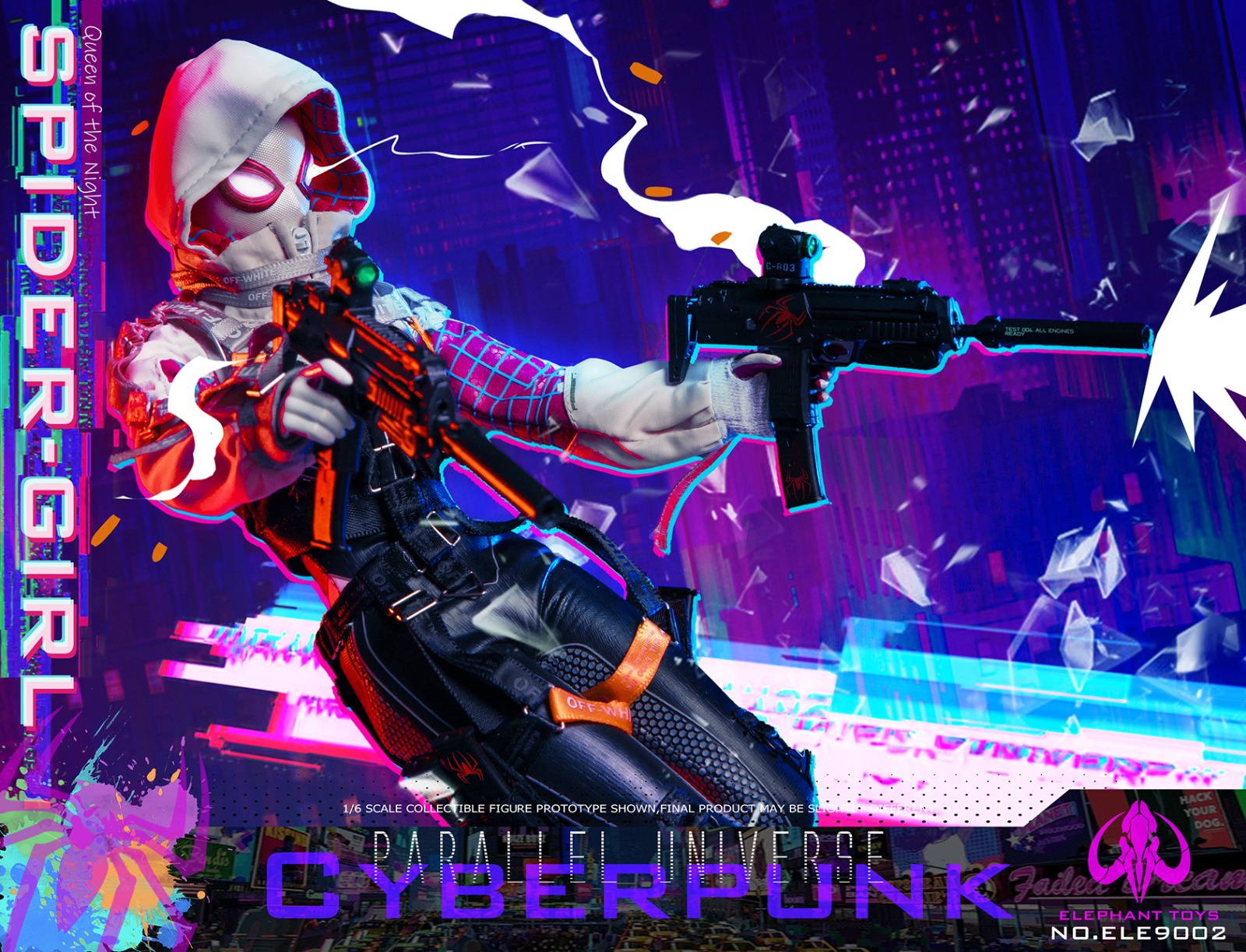 ELEPHANT TOYS ELE9002 SPIDER-GIRL