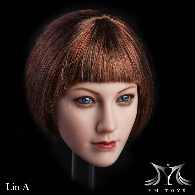 YMTOYS 1/6 Lin-B, Lin-D, Lin-E Lin Headsculpt