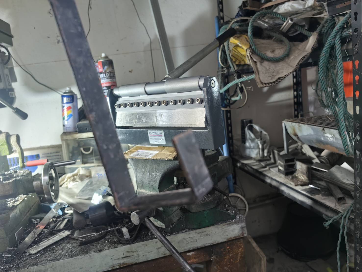 OT166 เครื่องพับเหล็ก DIY เหล้ก สเตนเลส อลูมิเนียม คุณภาพเยอรมัน