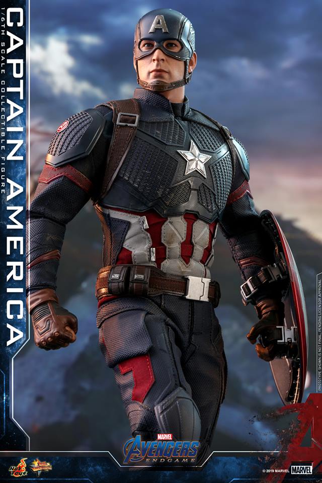 Hot Toys MMS536 Avengers: Endgame - Captain America
