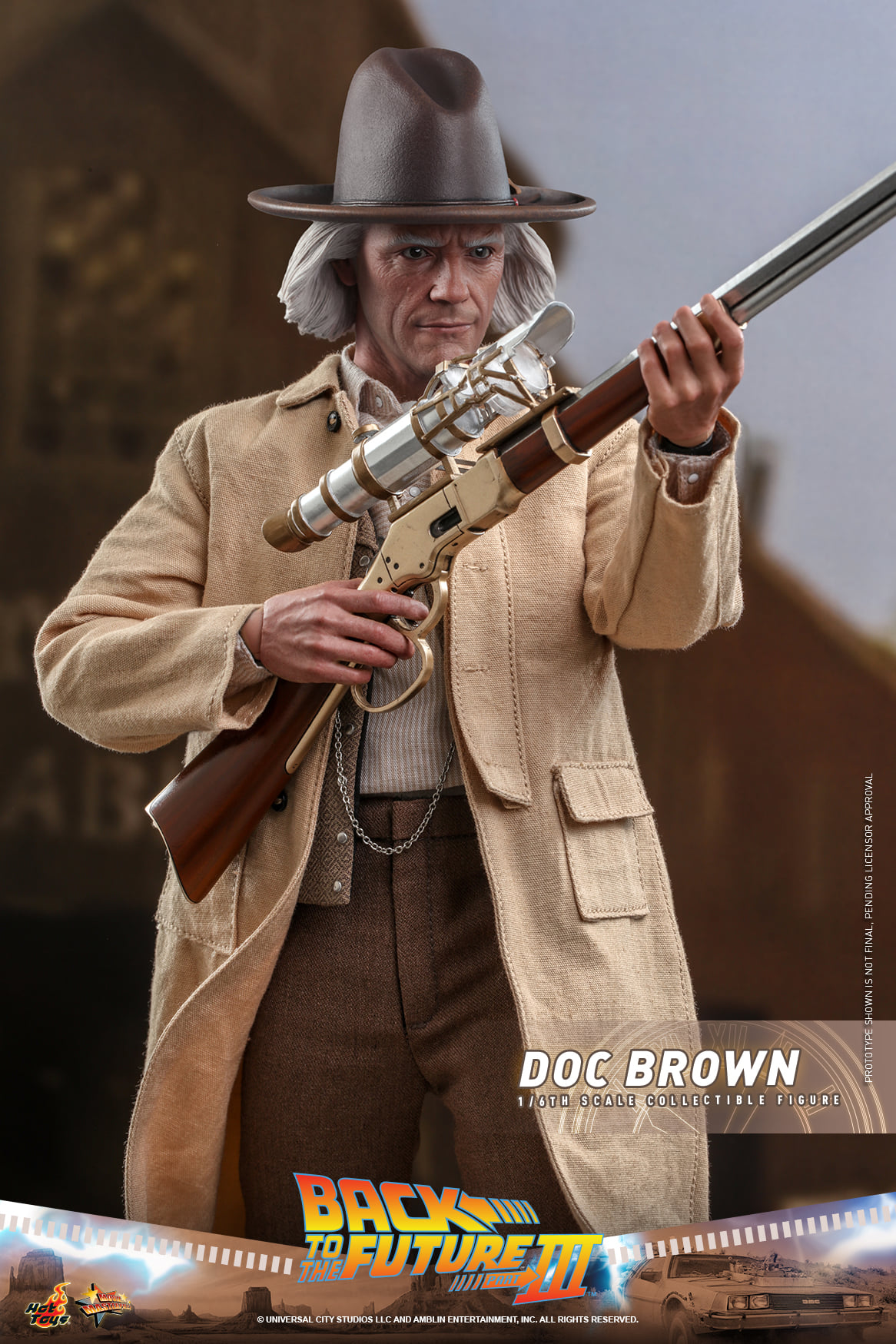 Hot Toys MMS617 1/6 Back to the Future Part III - Doc Brown