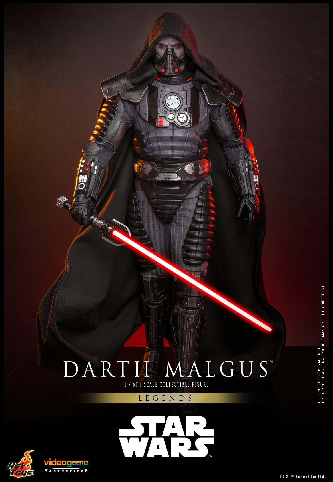 Hot Toys VGM70 Star Wars - Darth Malgus