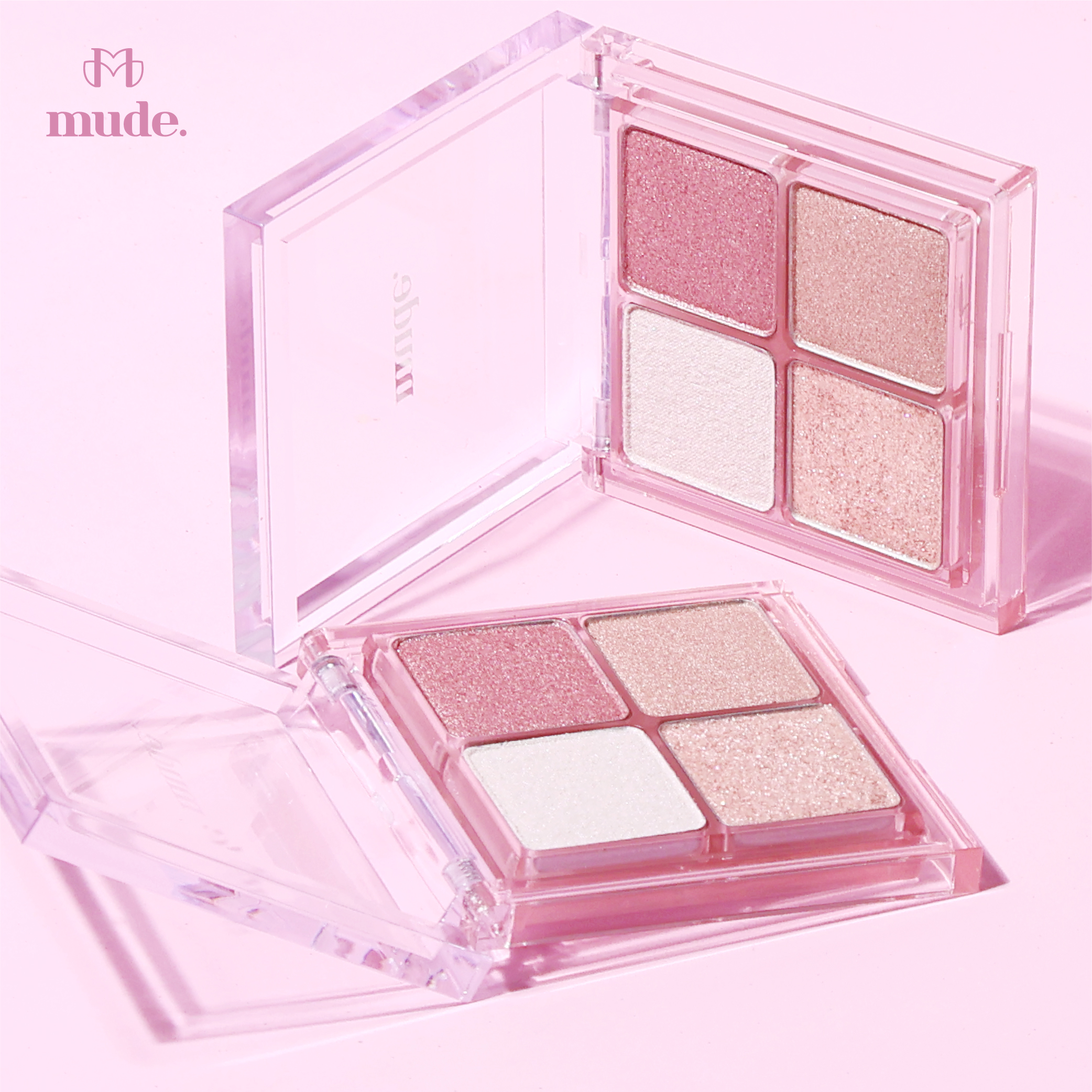 MUDE FULL BLOOM PALETTE 01 BLOOMING 3.8G. ( อายแชโดว์ ชิมเมอร์ กลิสเตอร์ )