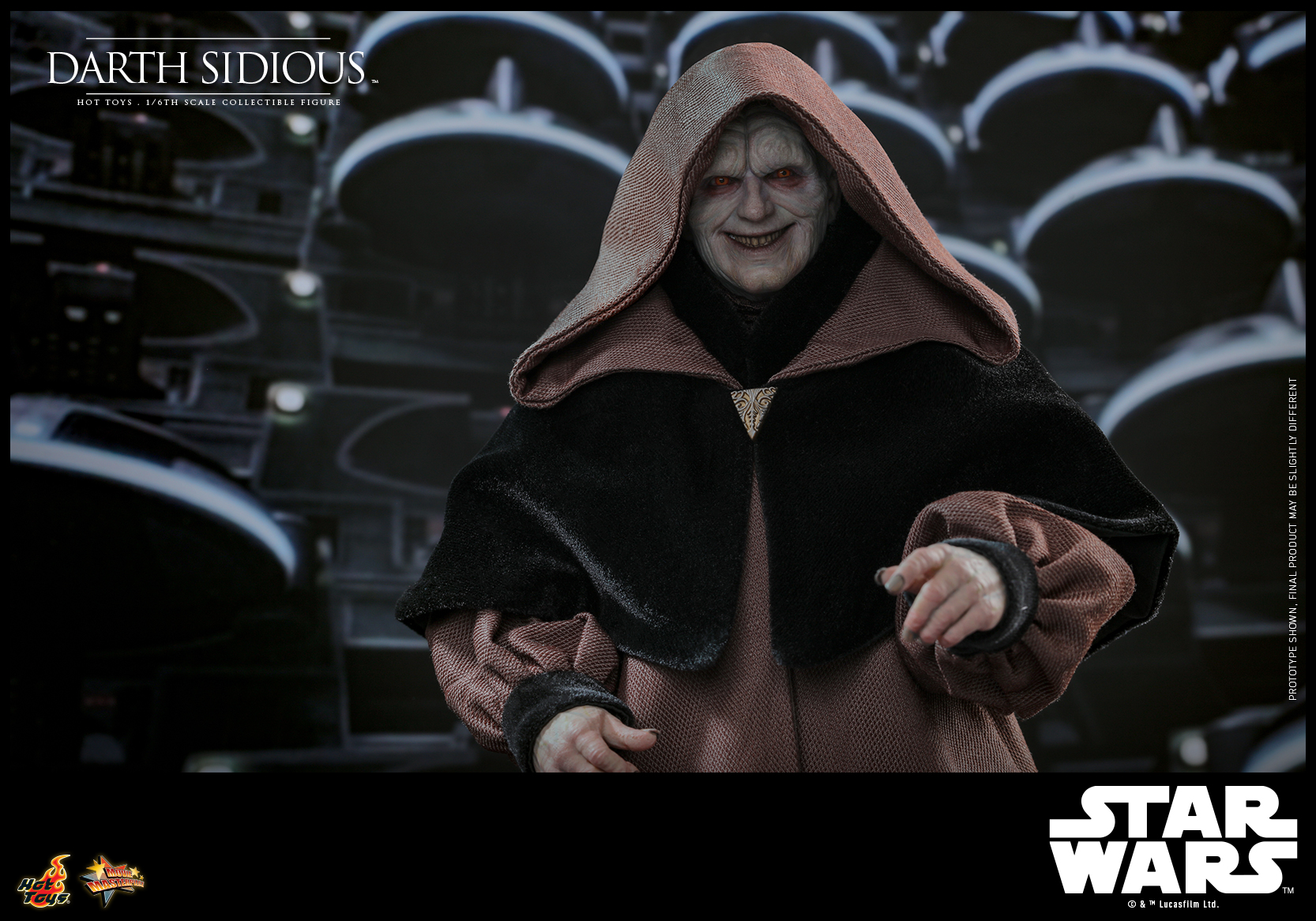 Hot Toys MMS745 Star Wars: Revenge of the Sith - Darth Sidious