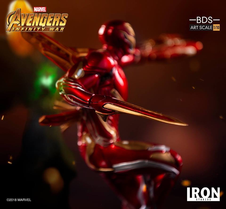 Iron Studios BDS Art Scale 1/10 Avengers: Infinity War - Iron Man MK.50