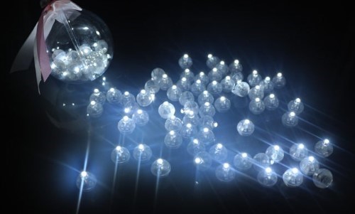 ลูกบอลจิ๋ว มีไฟเรืองแสง