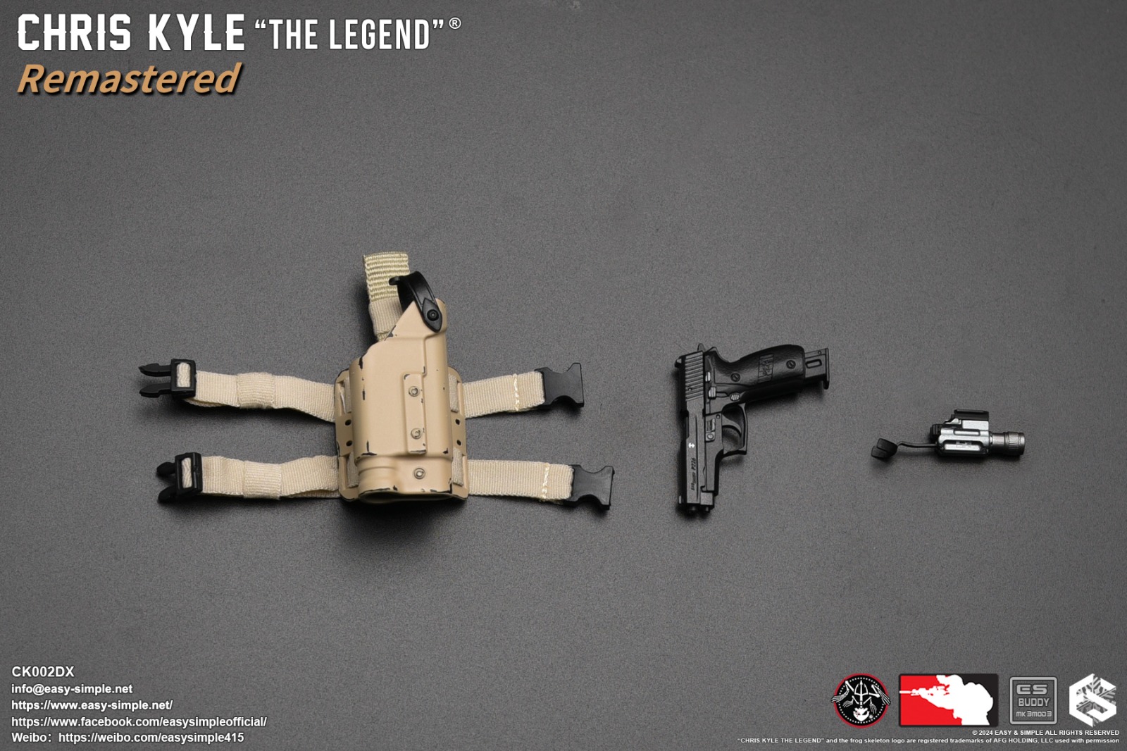 BlackOpsToys X Easy&Simple ES CK002DX Chris Kyle "The Legend" Remastered (Deluxe Version)