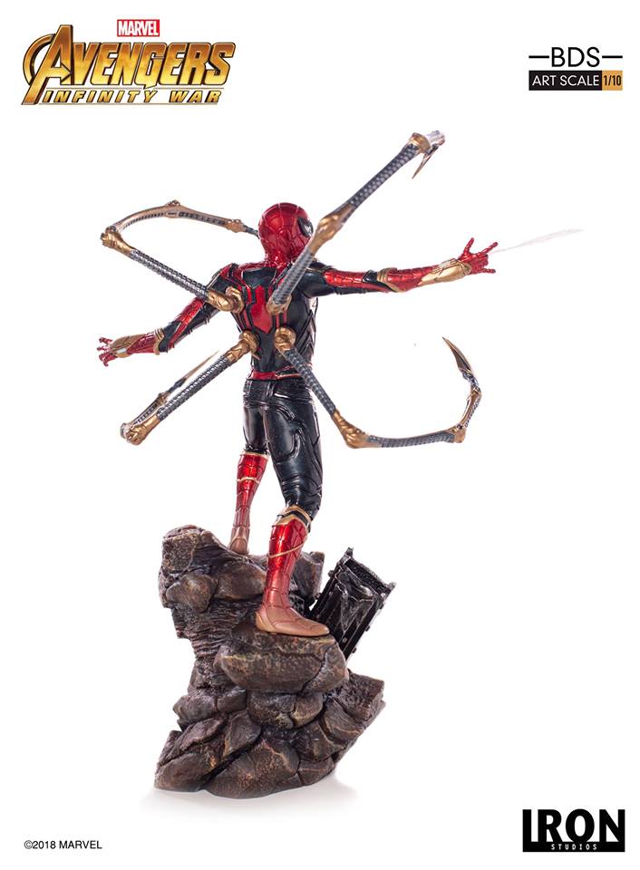 Iron Studios BDS Art Scale 1/10 Avengers: Infinity War - Iron Spider-Man