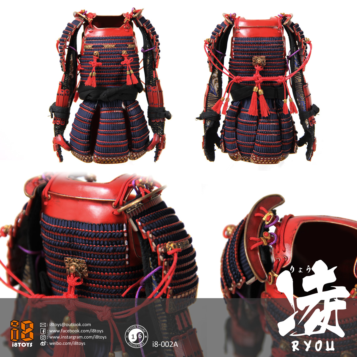 I8Toys I8-002A Ryou (Red armor version)