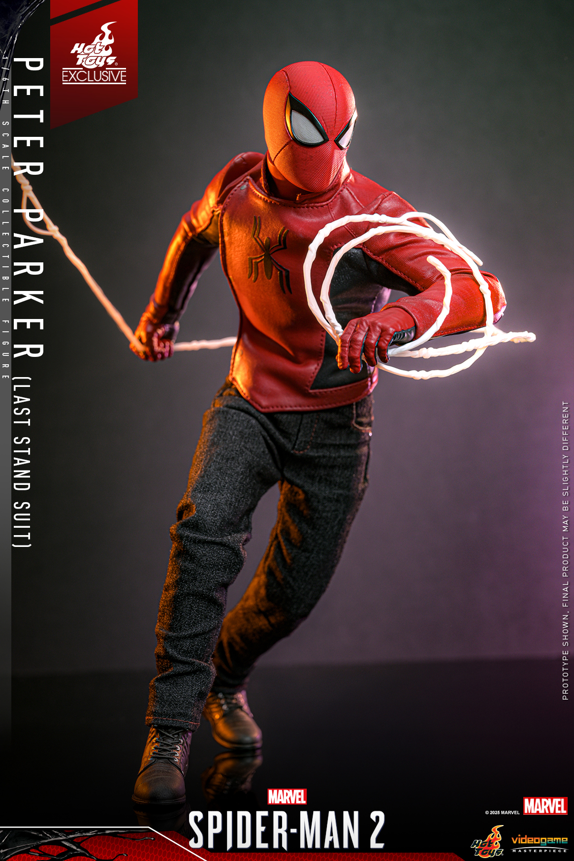 Hot Toys VGM71 Marvel's Spider-Man 2 - Peter Parker (Last Stand Suit) [Hot Toys Exclusive]