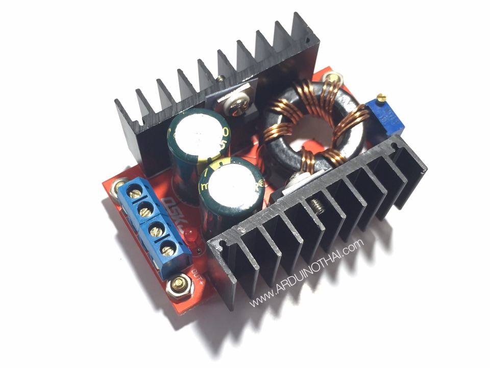 150W DC-DC 10-32V to 12-35V Step Up Module โมดูลแปลงไฟขึ้น 150W สต็อกไทยส่งไว