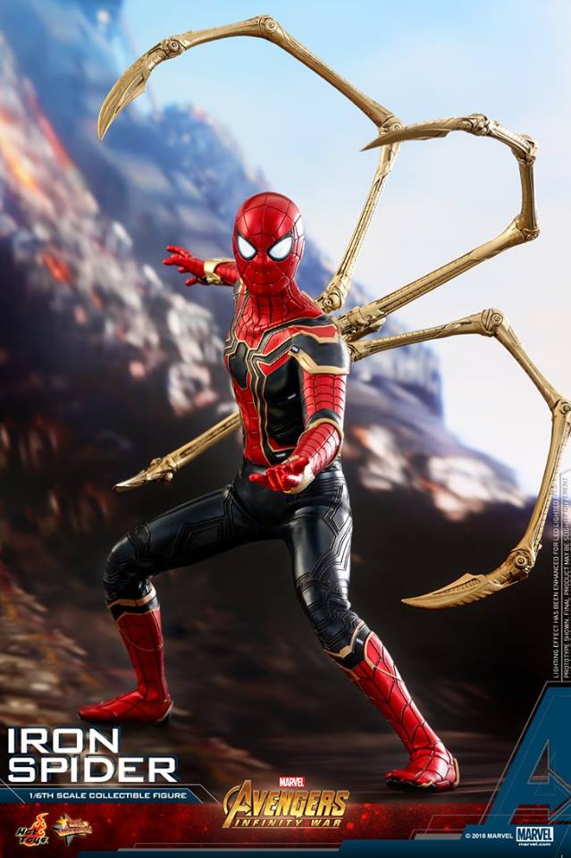 Hot Toys MMS482 AVENGERS: INFINITY WAR - IRON SPIDER