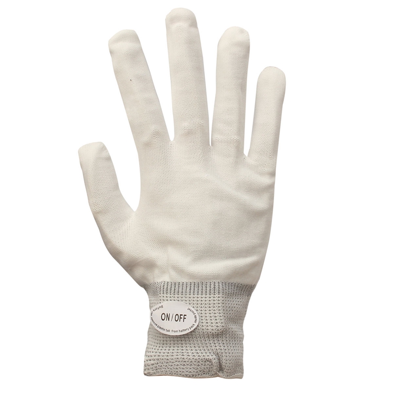 ถุงมือเรืองแสง ไฟกระพริบ 8 โหมด ถุงมือโครงกระดูก