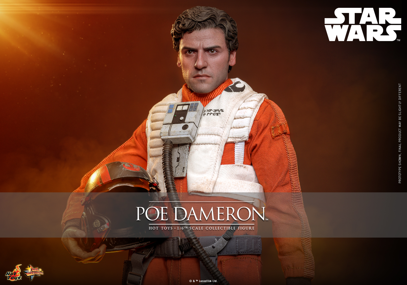 Hot Toys MMS806 Star Wars: The Force Awakens - Poe Dameron