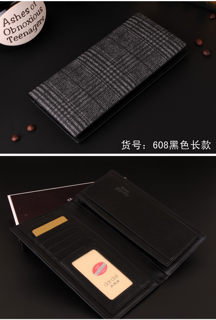 พร้อมส่ง กระเป๋าสตางค์นักธุรกิจผู้ชาย แฟชั่นเกาหลี
