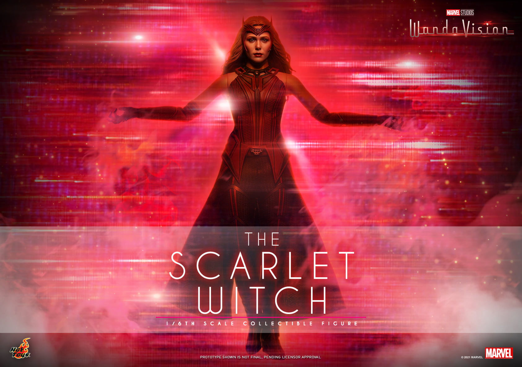 Hot Toys TMS036 1/6 WandaVision - The Scarlet Witch