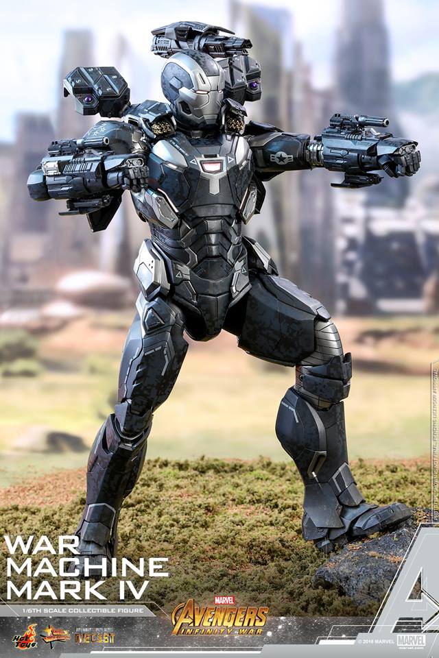 Hot Toys MMS499D26 AVENGERS: INFINITY WAR - WAR MACHINE MARK IV