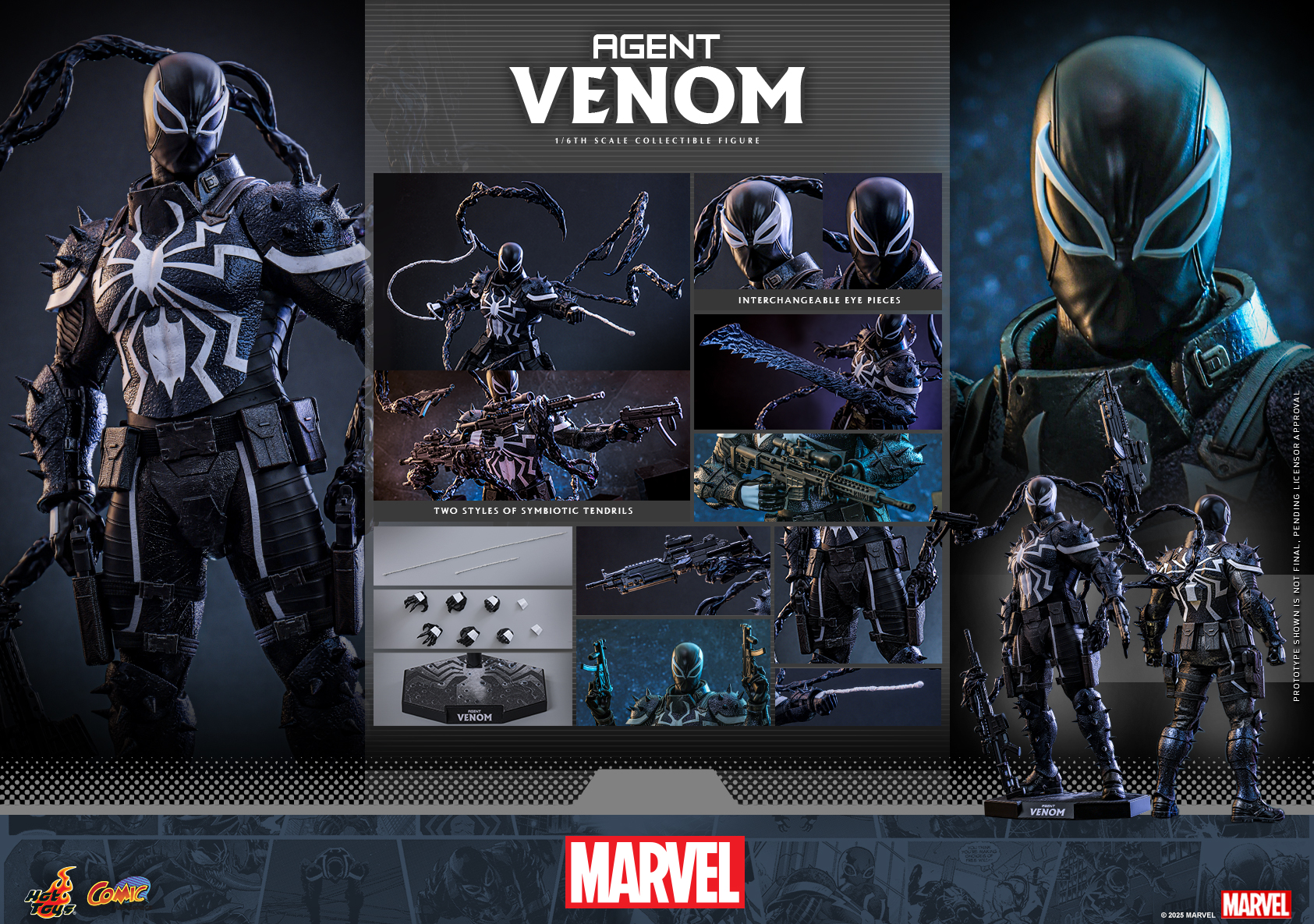 Hot Toys CMS025 Marvel Comics - Agent Venom