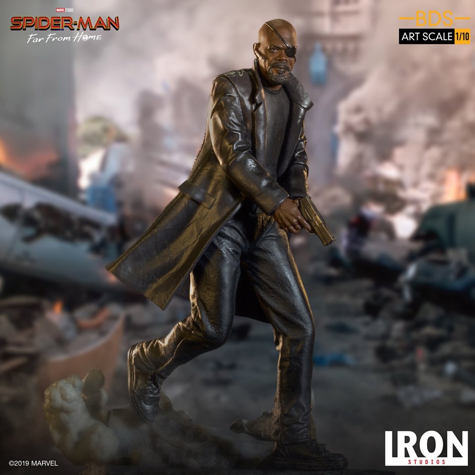 Iron Studios BDS Art Scale 1/10 Spider-Man: Far From Home - Nick Fury