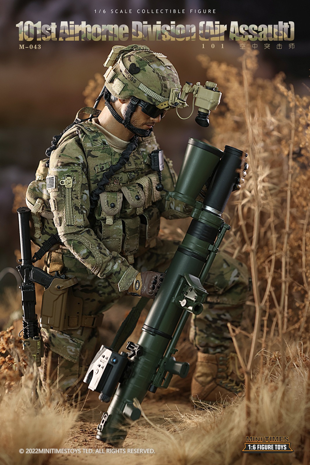 MINI TIME MT-M043 1/6 101st Airborne Division Air (Assault)