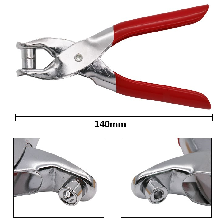 OT15 คีมย้ำตาไก่ พร้อมลูกตาไก่ 30 ลูก ขนาด 4 มิล