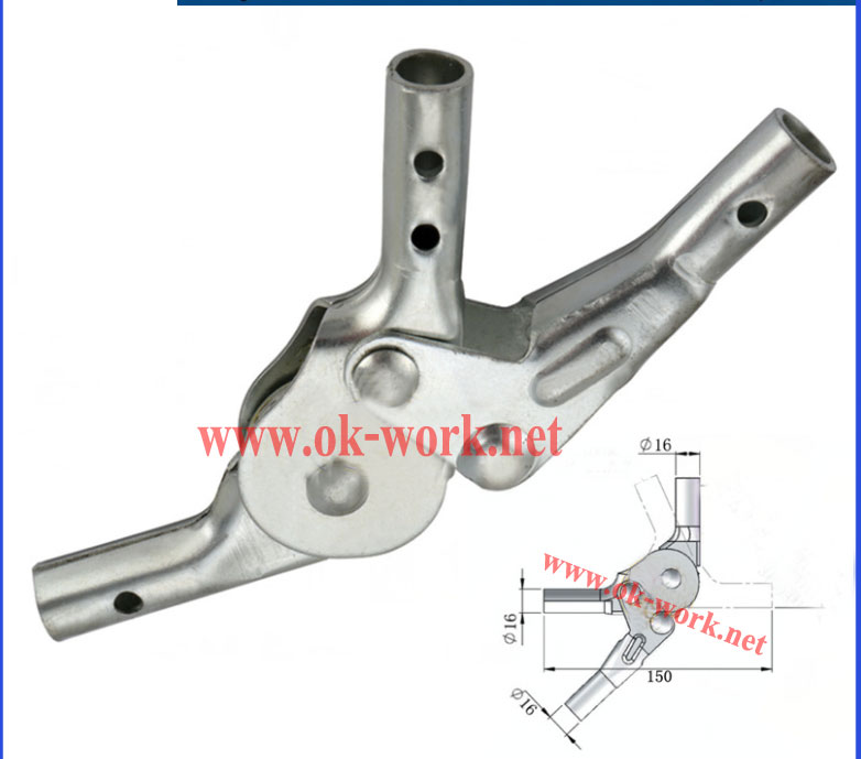 AC02 ข้อพับเตียงสนาม 16 มิล