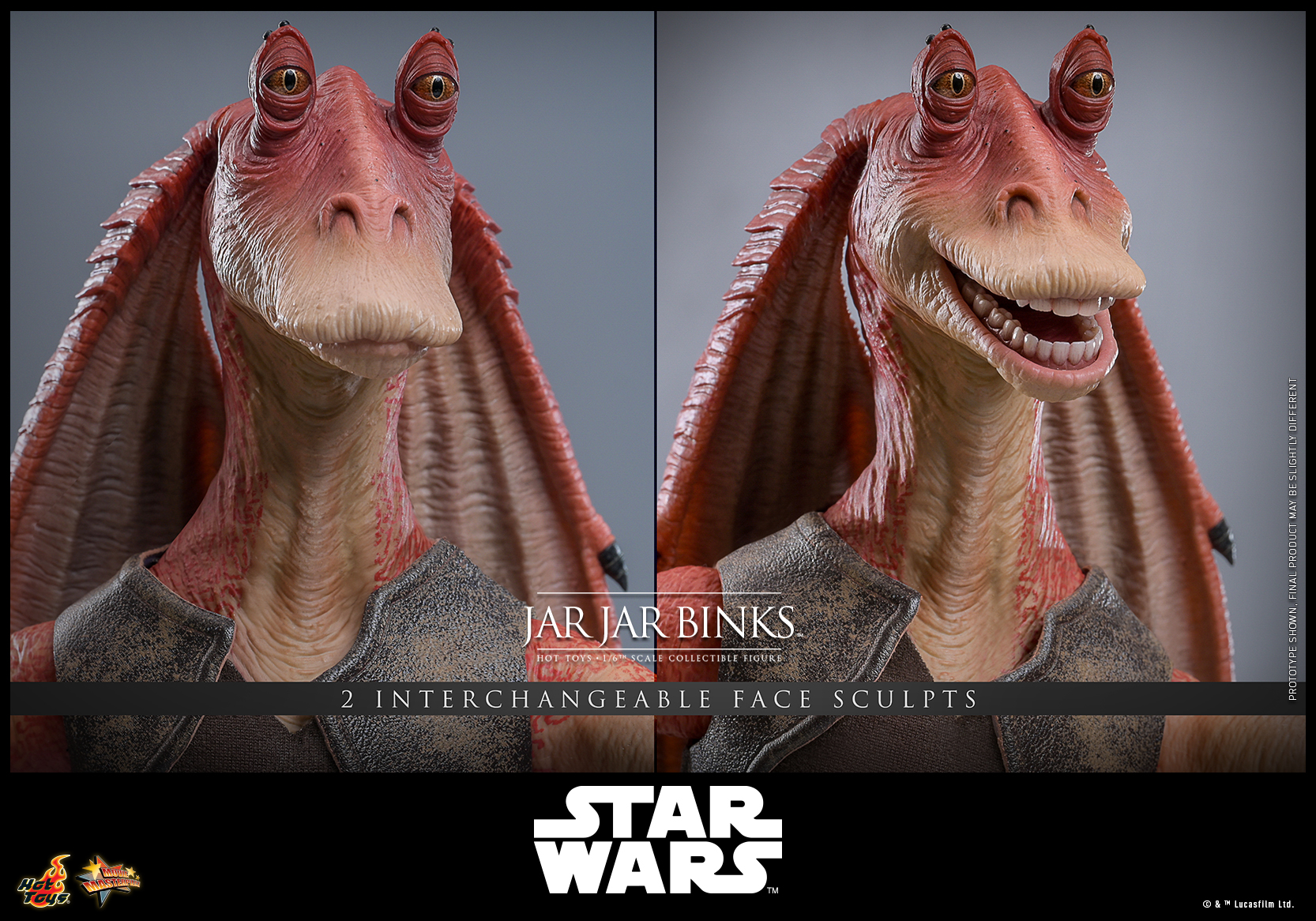 Hot Toys MMS807 Star Wars: The Phantom Menace - Jar Jar Binks