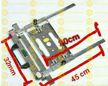G28 ชุดรางเลื่อยวงเดือน สำหรับเลื่อยวงเดือน 4-5 นิ้ว / ทริมเมอร์ / สำหรับซอยไม้ ระยะตัด 30cm***ไม่รวมเครื่อง
