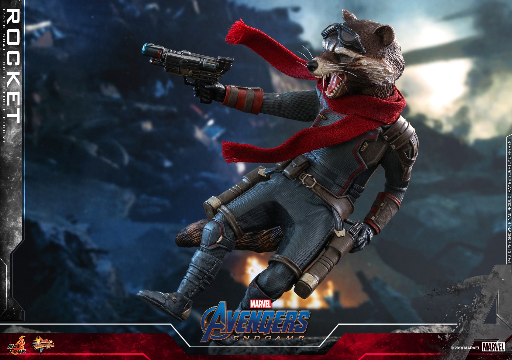 Hot Toys MMS548 Avengers: Endgame - Rocket