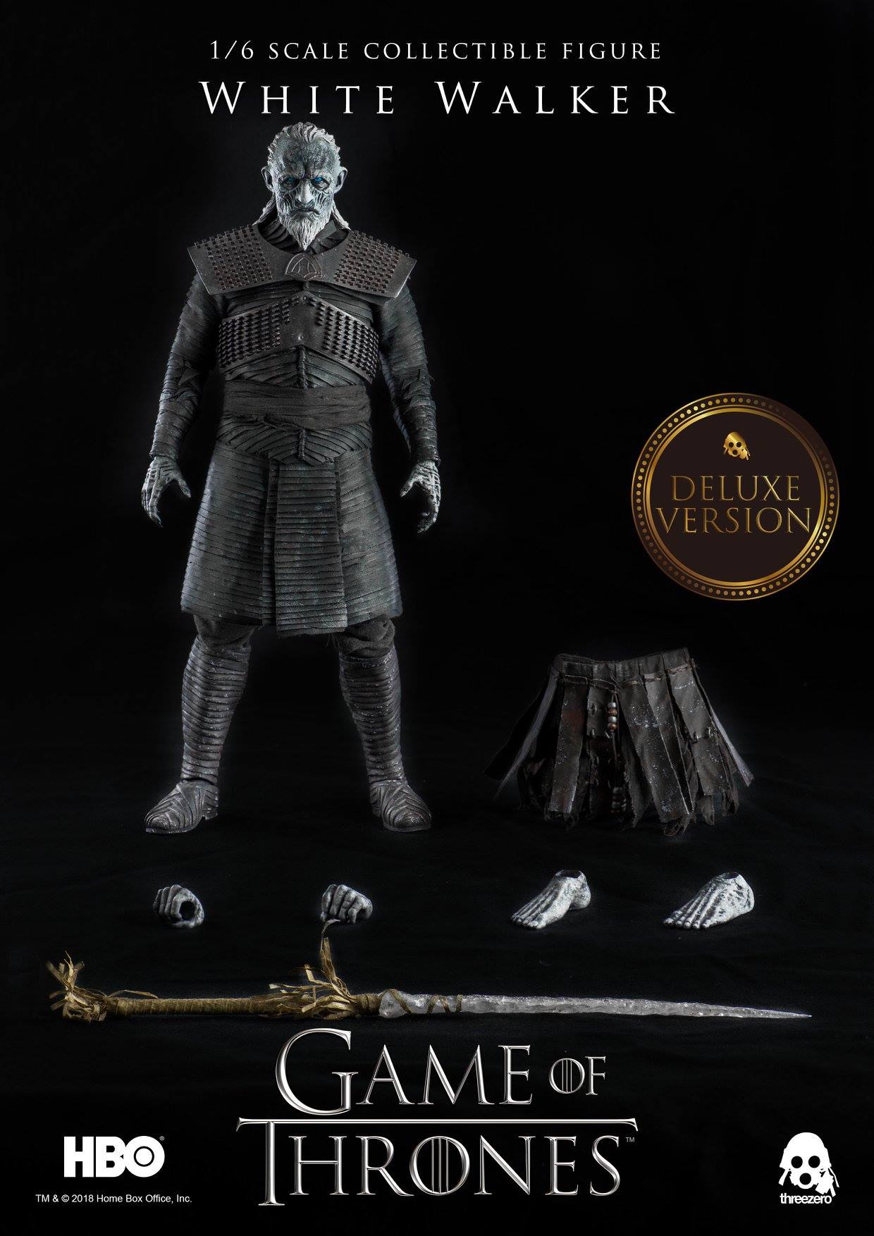 ThreeZero 3Z0037DV Game of Thrones - White Walker (Deluxe Version)