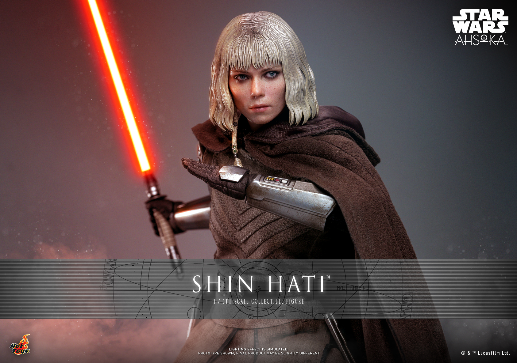 Hot Toys TMS124 1/6 Star Wars: Ahsoka™ - Shin Hati™