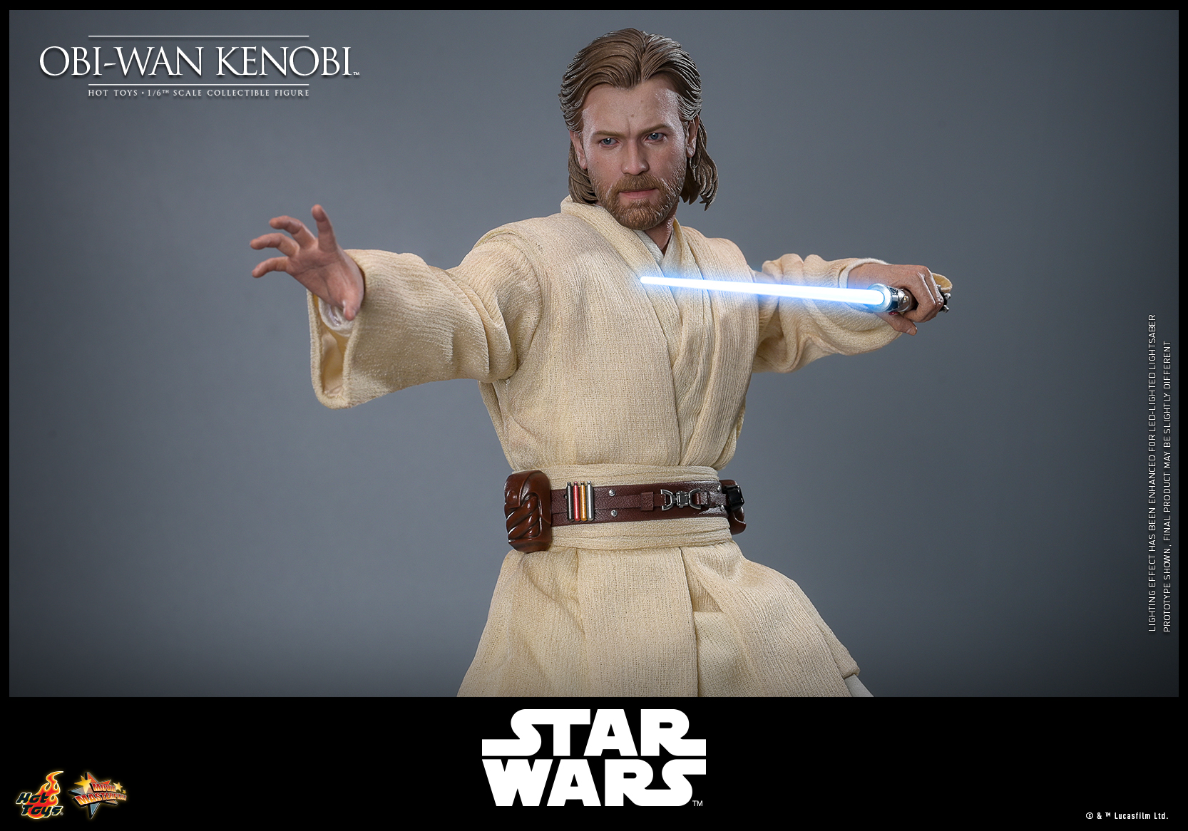Hot Toys MMS808 Star Wars: Attack Of The Clones - Obi-Wan Kenobi
