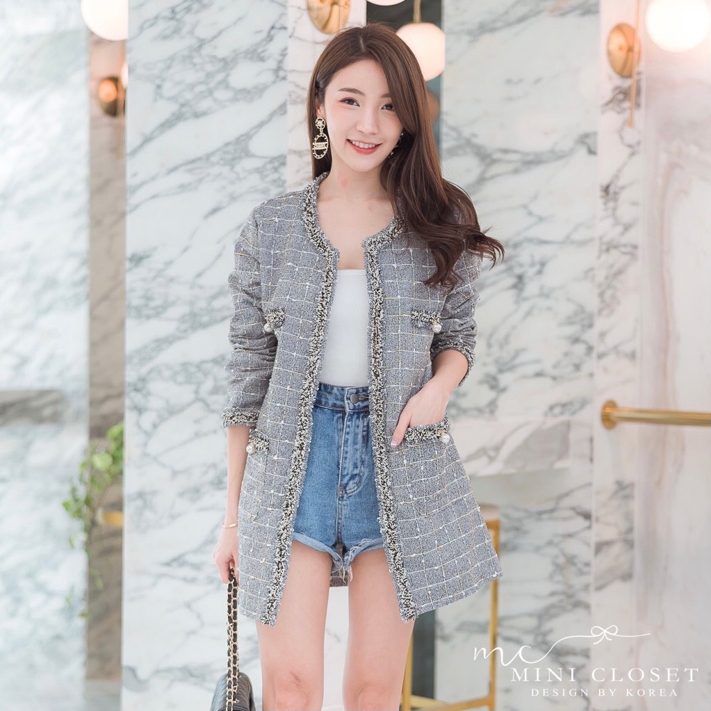 เสื้อคลุมยาวสไตล์เกาหลี