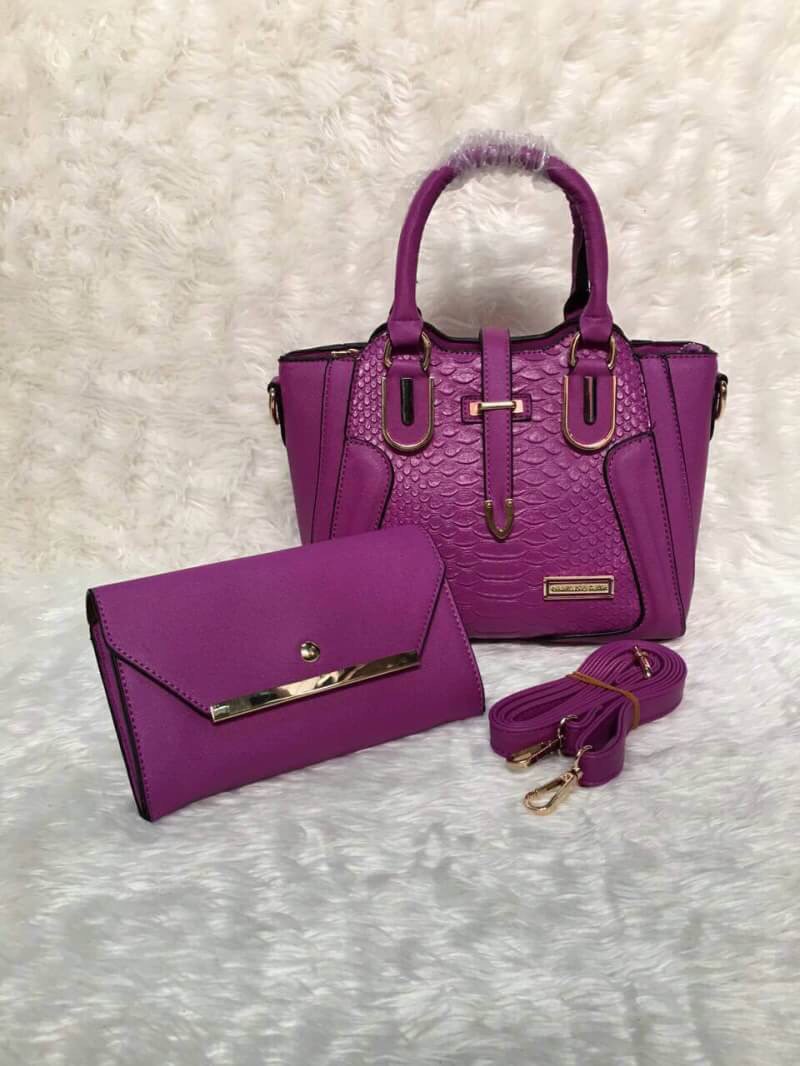 สินค้ามีพร้อมส่ง กระเป๋าแฟชั่น *Set2ใบ งานเกรดพรีเมี่ยม (Premuim)