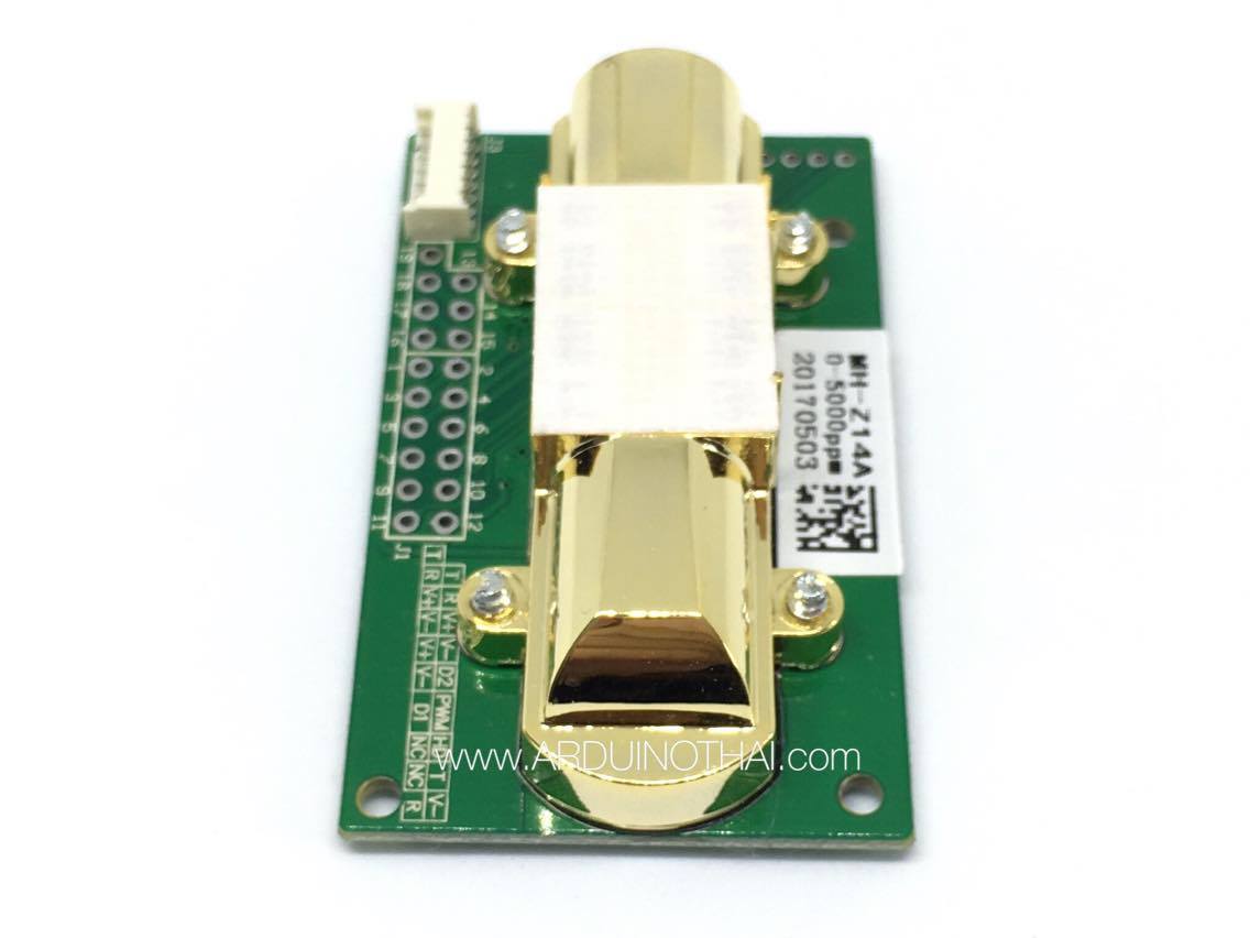 เซนเซอร์ตรวจจับก๊าซคาร์บอนไดออกไซด์ MH-Z14A CO2 Carbon Dioxide Sensor สต็อกไทยส่งไว