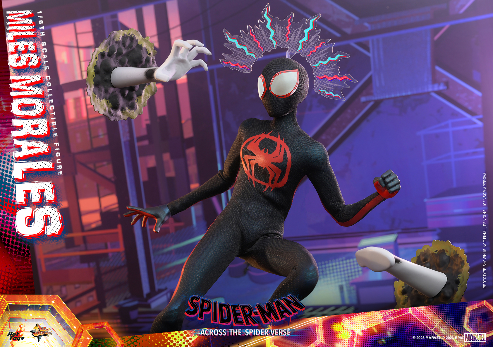 Hot Toys MMS710 1/6 Spider-Man: Across the Spider-Verse - Miles Morales