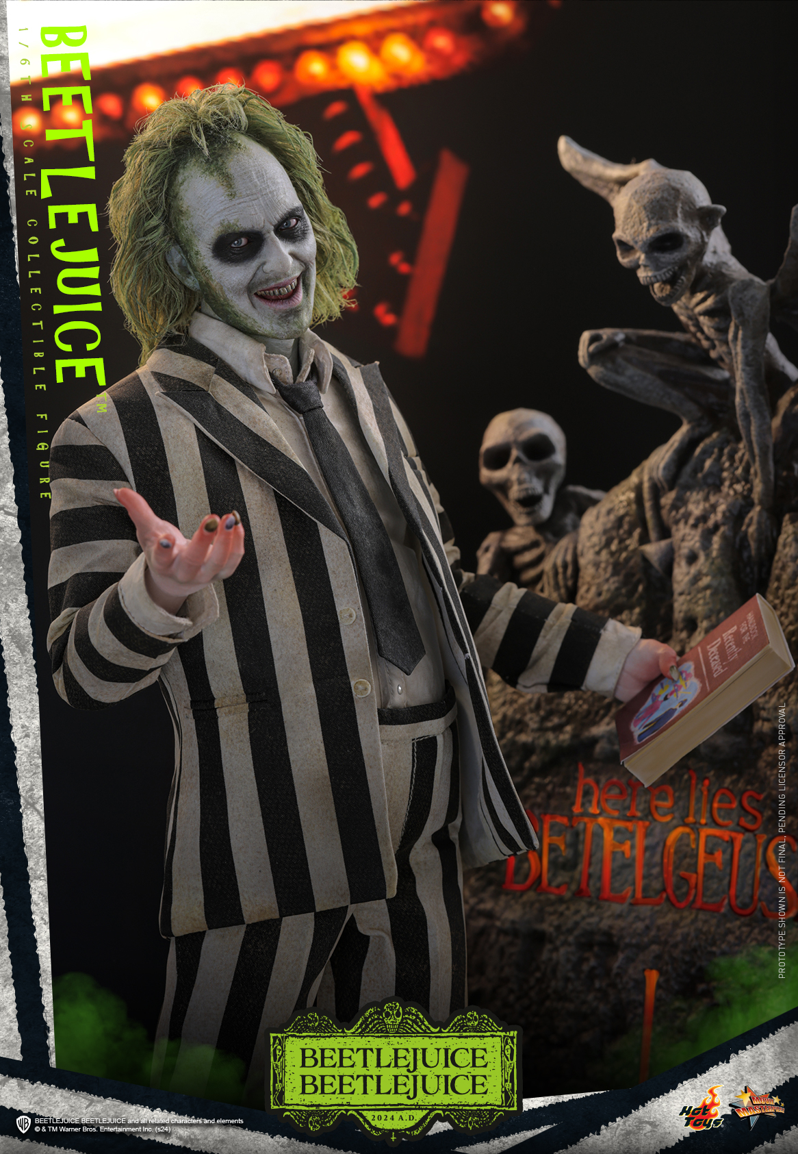 Hot Toys MMS767 Beetlejuice Beetlejuice - Beetlejuice