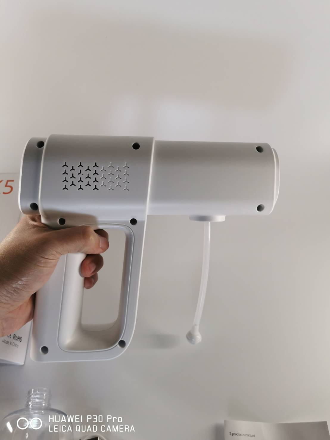 OT109 ปืนพ่นหมอกปรับได้ 2 ระดับ เครื่องพ่นน้ำยาฆ่าเชื้อ แอลกอฮอ แบบพกพา 380cc