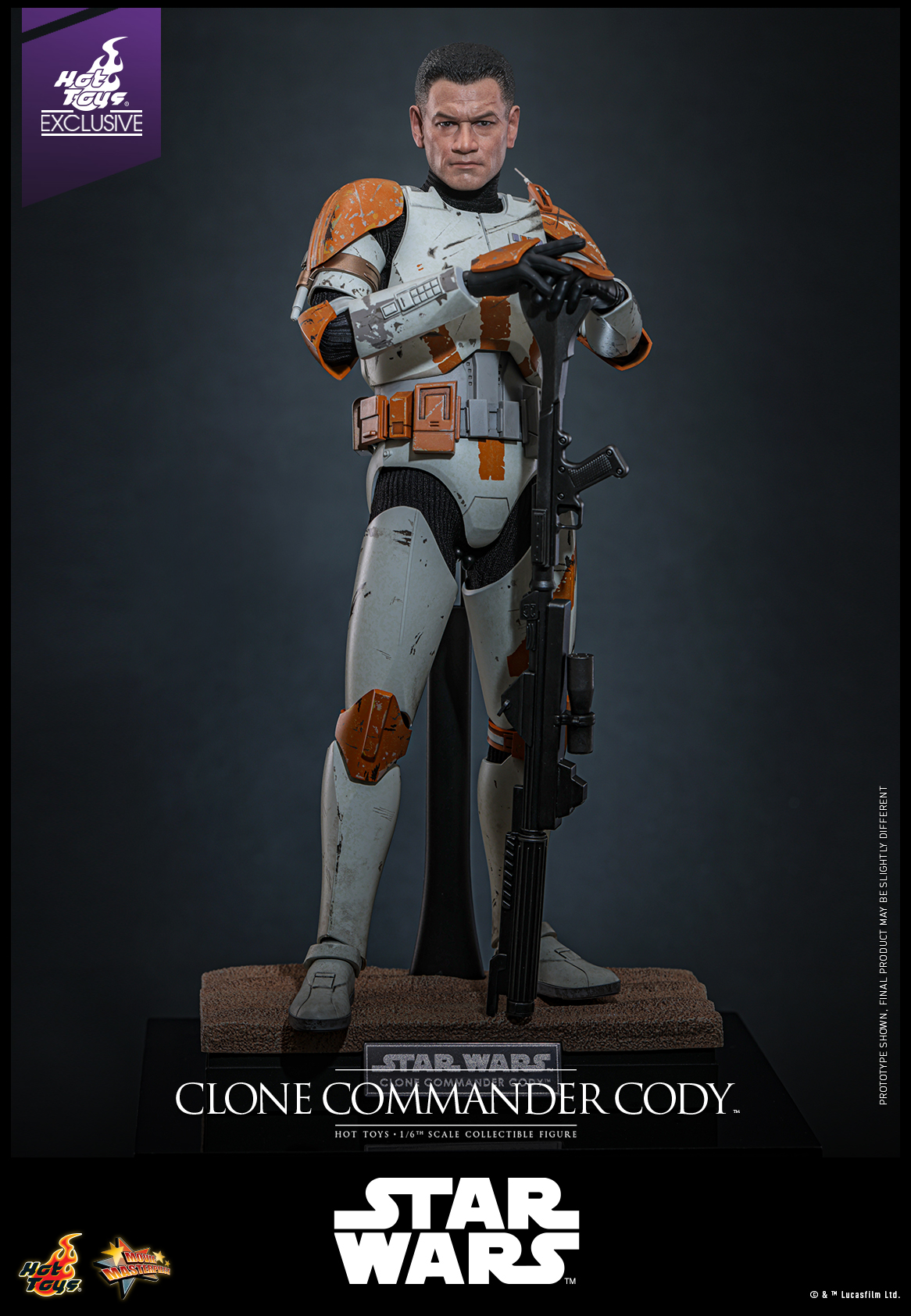 Hot Toys MMS796 Star Wars: Episode III Revenge of the Sith - Clone Commander Cody [Hot Toys Exclusive]