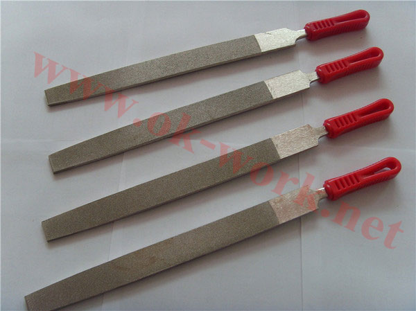 SD02 ตะไบเพชร หยาบ 8 นิ้ว ชนิดแบน ความละเอียด 120 grit