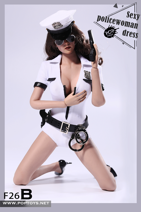 POPTOYS F26A, B, D Cosplay Sexy Policewoman suit