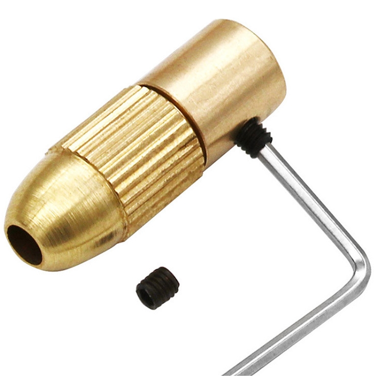 CH06 ชุดหัวจับดอกสว่านจิ๋ว 0.5-3.0 mm สำหรับ มอเตอแกน 2/3/5 มิล DIY เปลี่ยนมอเตอร์เป็นสว่าน