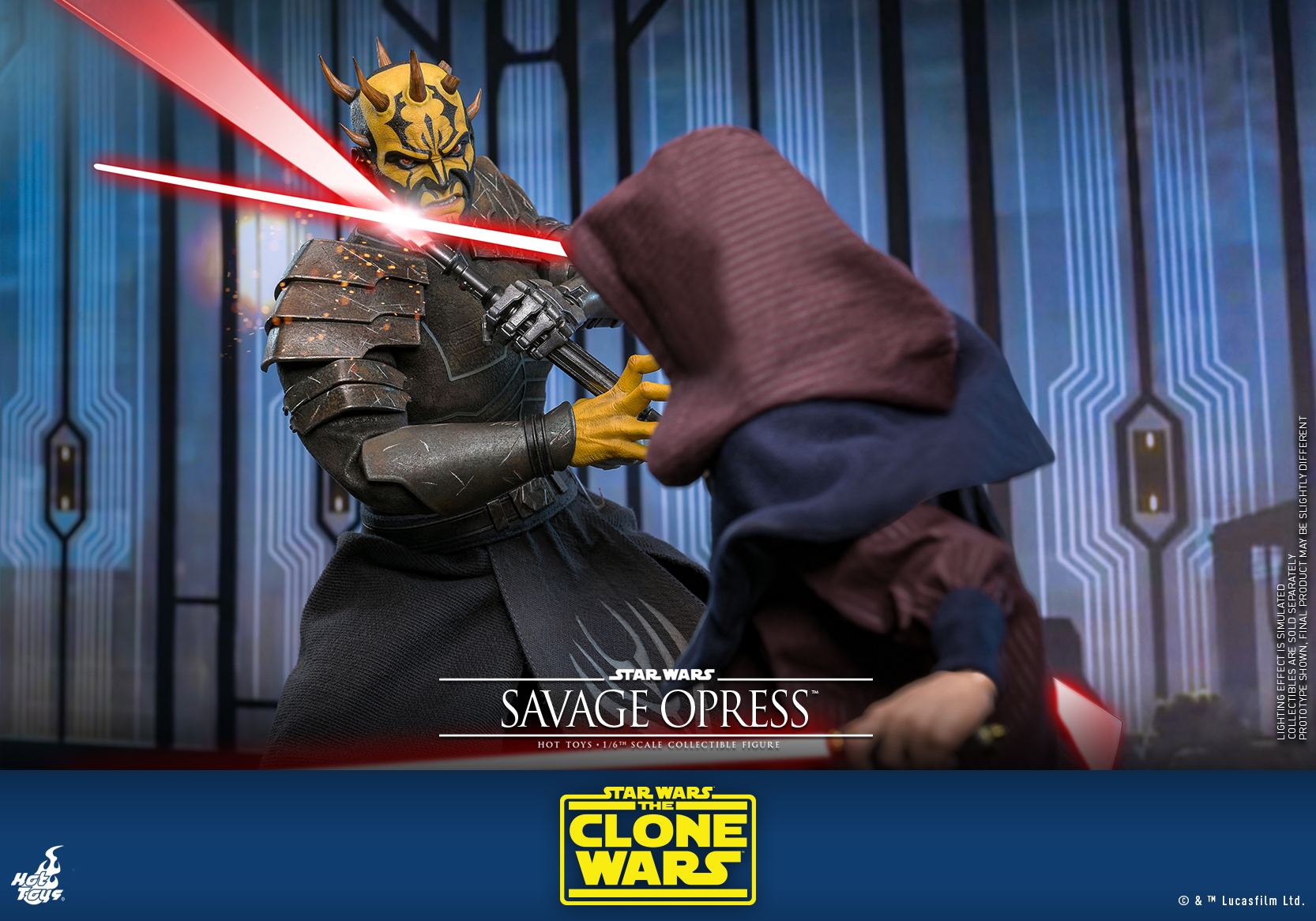 Hot Toys TMS136 Star Wars: The Clone Wars - Savage Opress