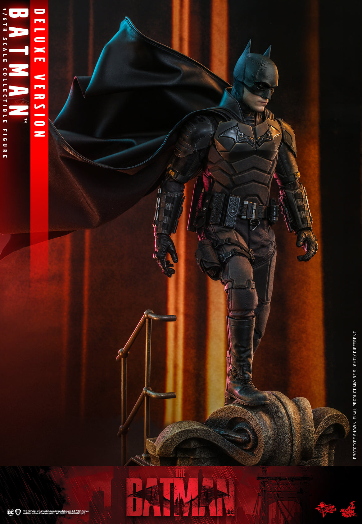 Hot Toys MMS639 1/6 The Batman - Batman (Deluxe Version)