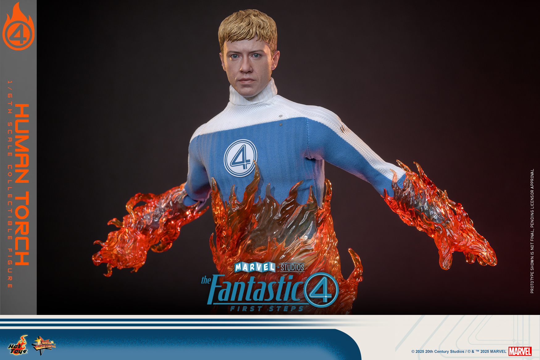 01/11/2568 Hot Toys MMS829 The Fantastic Four: First Steps - Human Torch