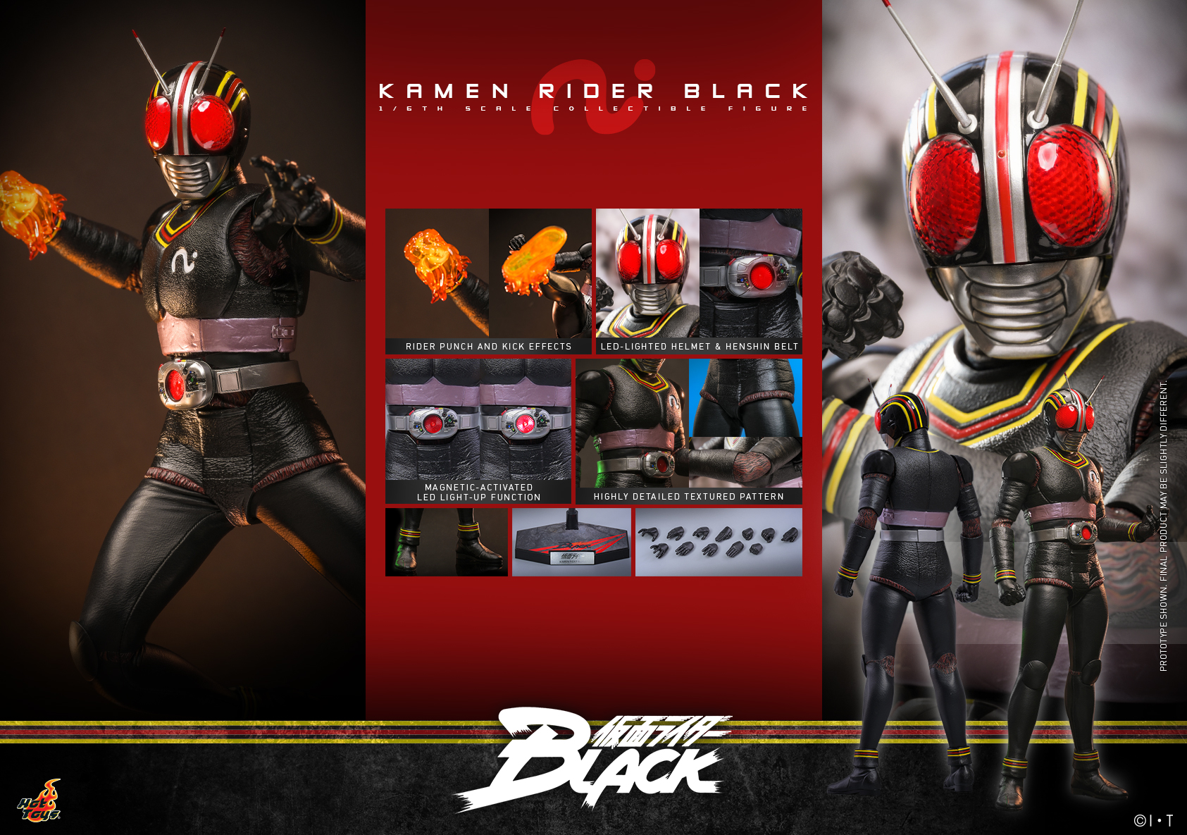 Hot Toys TMS158 Kamen Rider Black - Kamen Rider Black