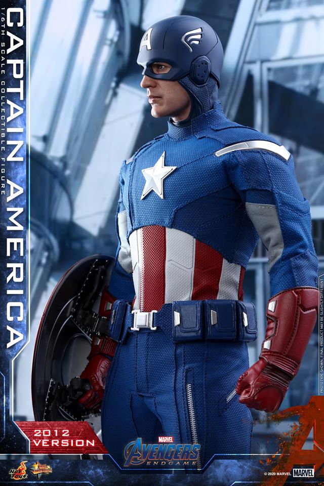 Hot Toys MMS563 Avengers: Endgame 1/6 Captain America (2012 Version)
