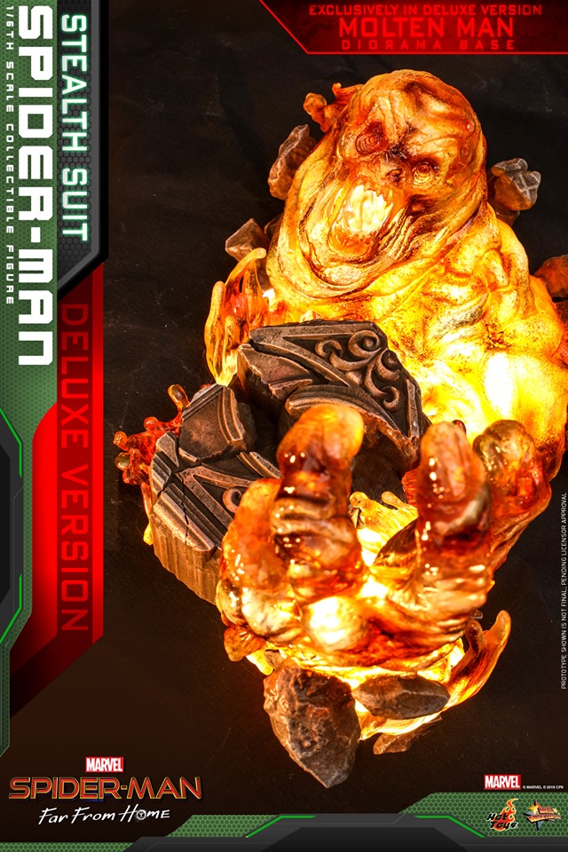 Hot Toys MMS541 Spider-Man: Far From Home - Spider-Man (Stealth Suit) (Deluxe Version)